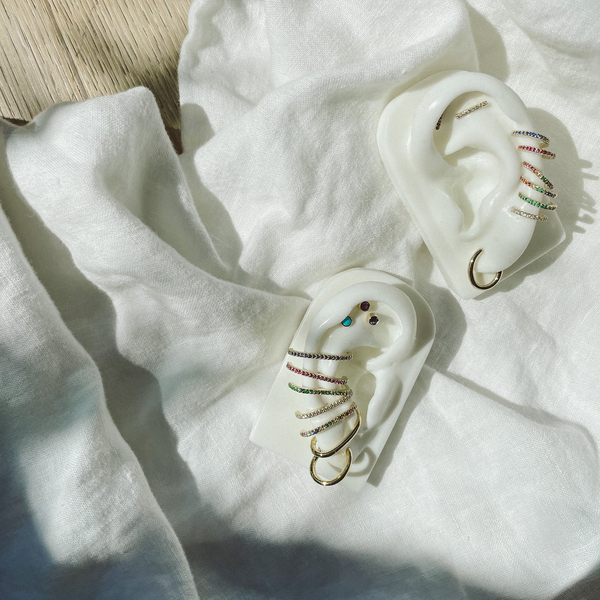 Sarah Chole SLDA LARGE RAINBOW EAR CUFF SINGLE