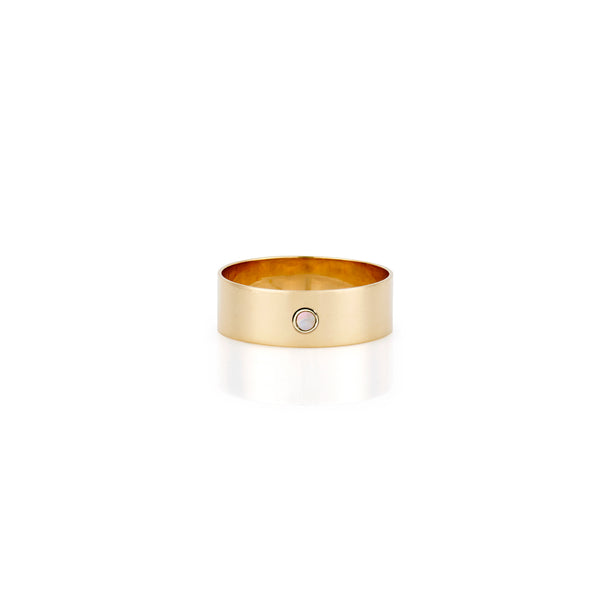 Sarah Chole SLDA PEARL STACKABLE CIGAR RING BAND