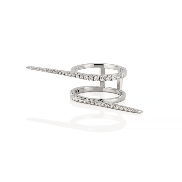 sarah chole SOLANGE DOUBLE BAR RING