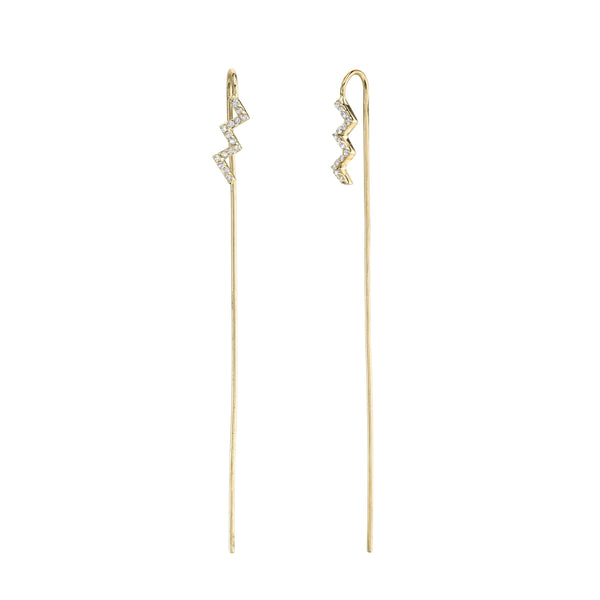 Sarah Chole ZIGZAG WIRE EARRING