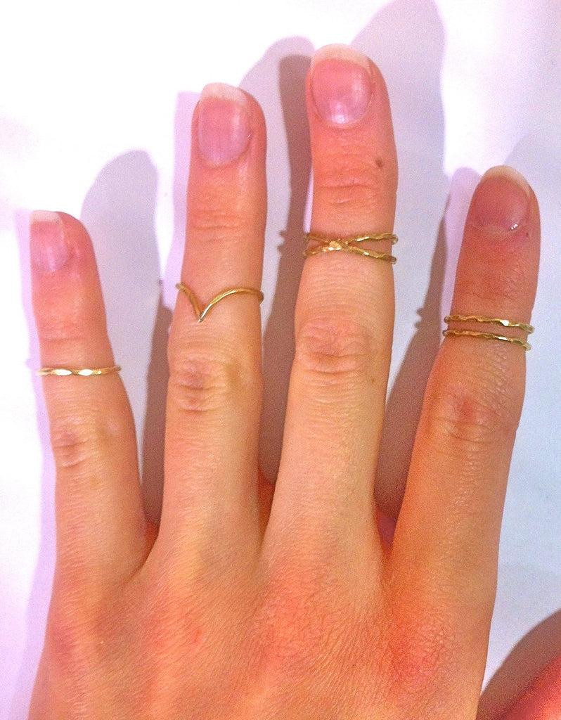 Saraswati Designs Band Midi - Brass