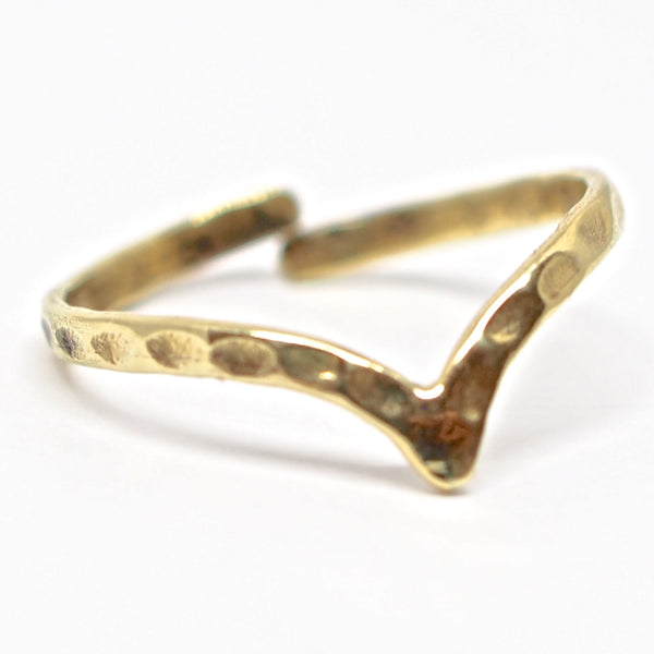 saraswati designs Chevron Midi - Brass