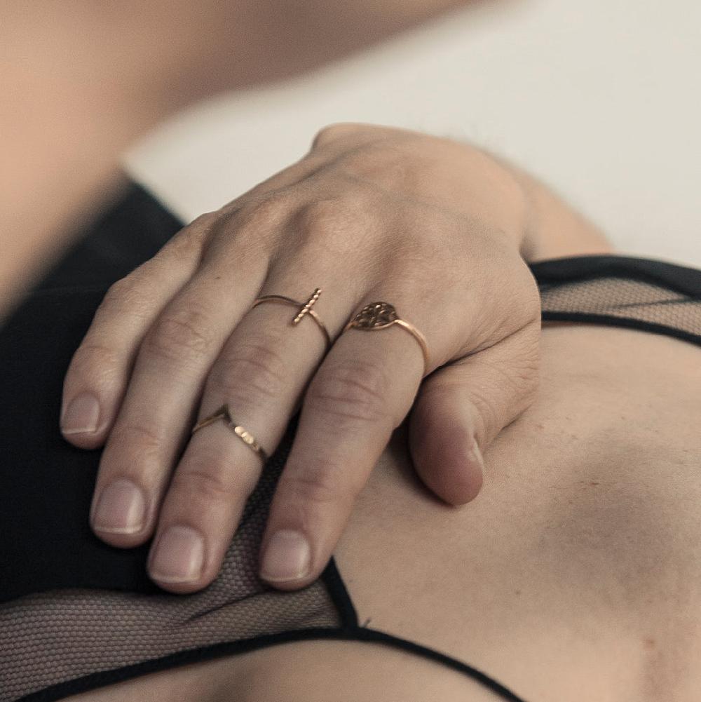 Saraswati Designs Chevron Midi - Silver