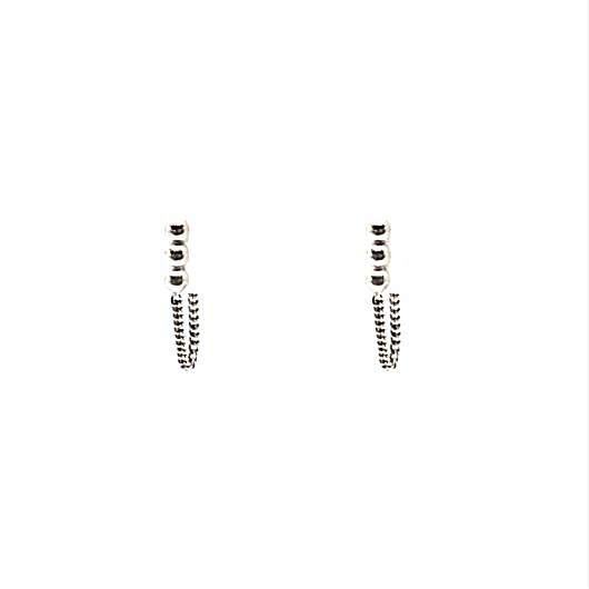 saraswati designs Diu Earrings - Silver