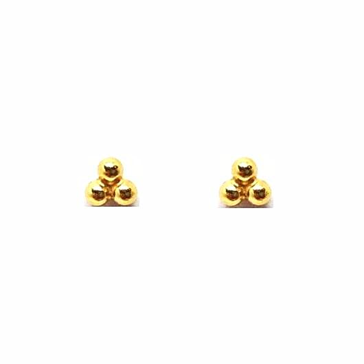 saraswati designs Kisa Studs - Gold