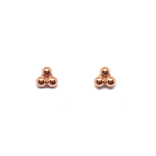 Saraswati Designs Kisa Studs - Rose Gold