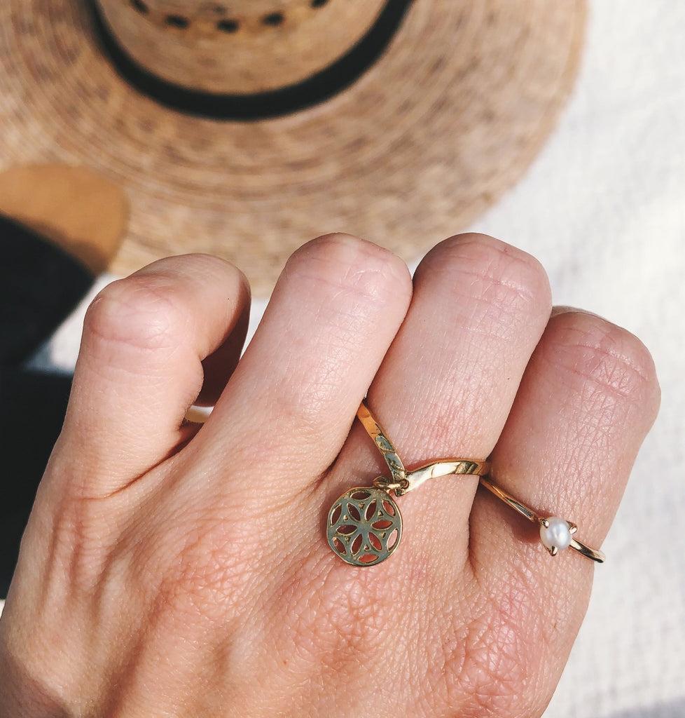 saraswati designs Kismet Ring - Gold