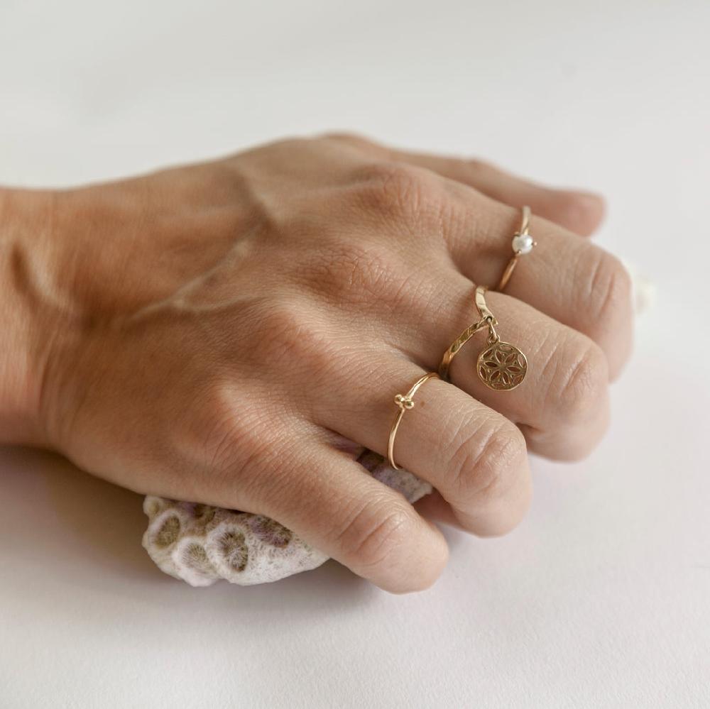 Saraswati Designs Kismet Ring - Gold