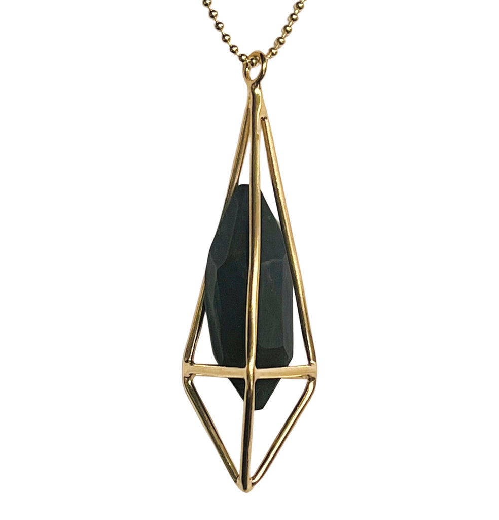 saraswati designs Lumia Necklace - Shungite & Gold