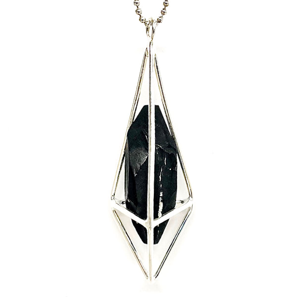 saraswati designs Lumia Necklace - Shungite & Silver