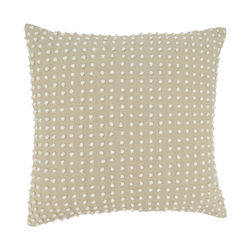 saro lifestyle 0006 - French Knot Design Pillow - Down Filled