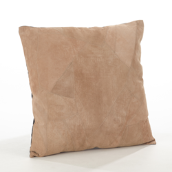 Saro Lifestyle 072 - Classic Leather Pillow - Poly Filled