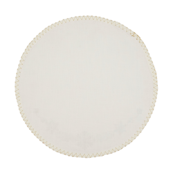 Saro Lifestyle 1134 Embroidered Snowflakes Placemat