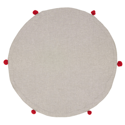 Saro Lifestyle 1135 Embroidered Christmas Trees Placemat