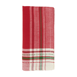 Saro Lifestyle 1160 - Plaid 14X20 Placemat And 20 Napkin -Set Of 8