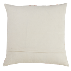 Saro Lifestyle 1227 Embroidered Autumn Leaves Pillow