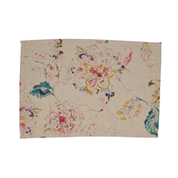 saro lifestyle 13010 Printed Floral Design Placemat