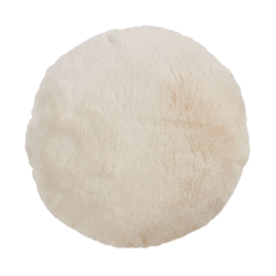 saro lifestyle 1798 - Faux Rabbit Fur Pillow - Poly Filled