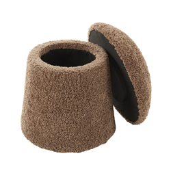 Saro Lifestyle 2556 Mushroom-Shaped Storage Ottoman