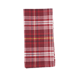 Saro Lifestyle 4381 Recycled Plaid 13X19 Placemat And 20 Napkin-Set Of 8