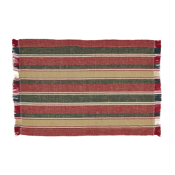 Saro Lifestyle 5086 Plaid 13X19 Placemat And 20 Napkin - Set Of 8