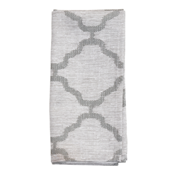 saro lifestyle 6718 Moroccan Laser-Cut Hemstitch Napkin