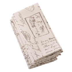 Saro Lifestyle 0044 Printed Napkin