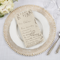 Saro Lifestyle 0044 Printed Napkin