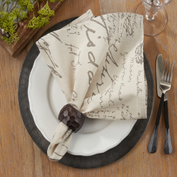 Saro Lifestyle 0044 Printed Napkin