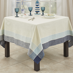Saro Lifestyle 012 Plaid Design Tablecloth