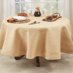 Saro Lifestyle 0811 Burlap Tablecloth