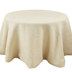 saro lifestyle 0811 Burlap Tablecloth