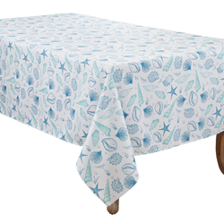 saro lifestyle 1022 Sea Shells Tablecloth