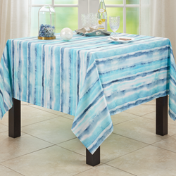 Saro Lifestyle 1023 Watercolor Tablecloth