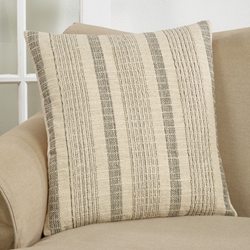Saro Lifestyle 1024 Striped Woven Pillow
