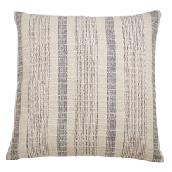 saro lifestyle 1024 Striped Woven Pillow