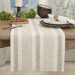 Saro Lifestyle 1024 Striped Woven Runner