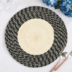 Saro Lifestyle 1027 Hand Braided Placemat