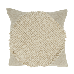saro lifestyle 1035 Diamond Fringe Pillow