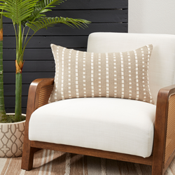 Saro Lifestyle 1048 Stitched Stripe Pillow