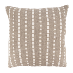 saro lifestyle 1048 Stitched Stripe Pillow