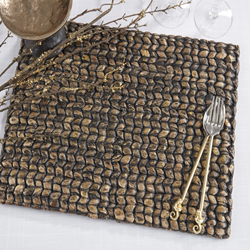 Saro Lifestyle 1053 Woven Water Hyacinth Placemat