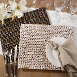 Saro Lifestyle 1053 Woven Water Hyacinth Placemat
