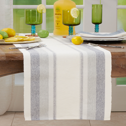 Saro Lifestyle 106 Ribbed Stripe Runner