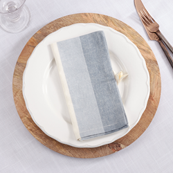 Saro Lifestyle 106 Stripe Napkin