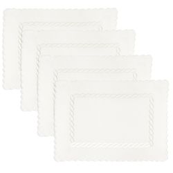 Saro Lifestyle 1064 Braided Embroidery Placemat