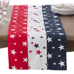 Saro Lifestyle 1094 Star Spangled Runner