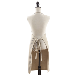 Saro Lifestyle 1117 Striped Linen Apron