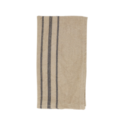 saro lifestyle 1117 Striped Linen Napkin