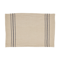 saro lifestyle 1117 Striped Linen Placemat